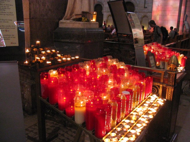 Sacre Coeur candles