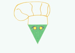 triangle girl with toque triangle girl with toque