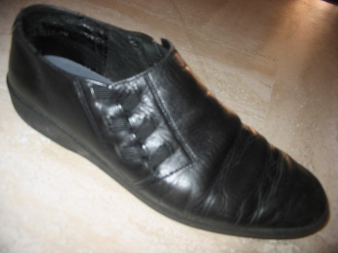 my black shoe